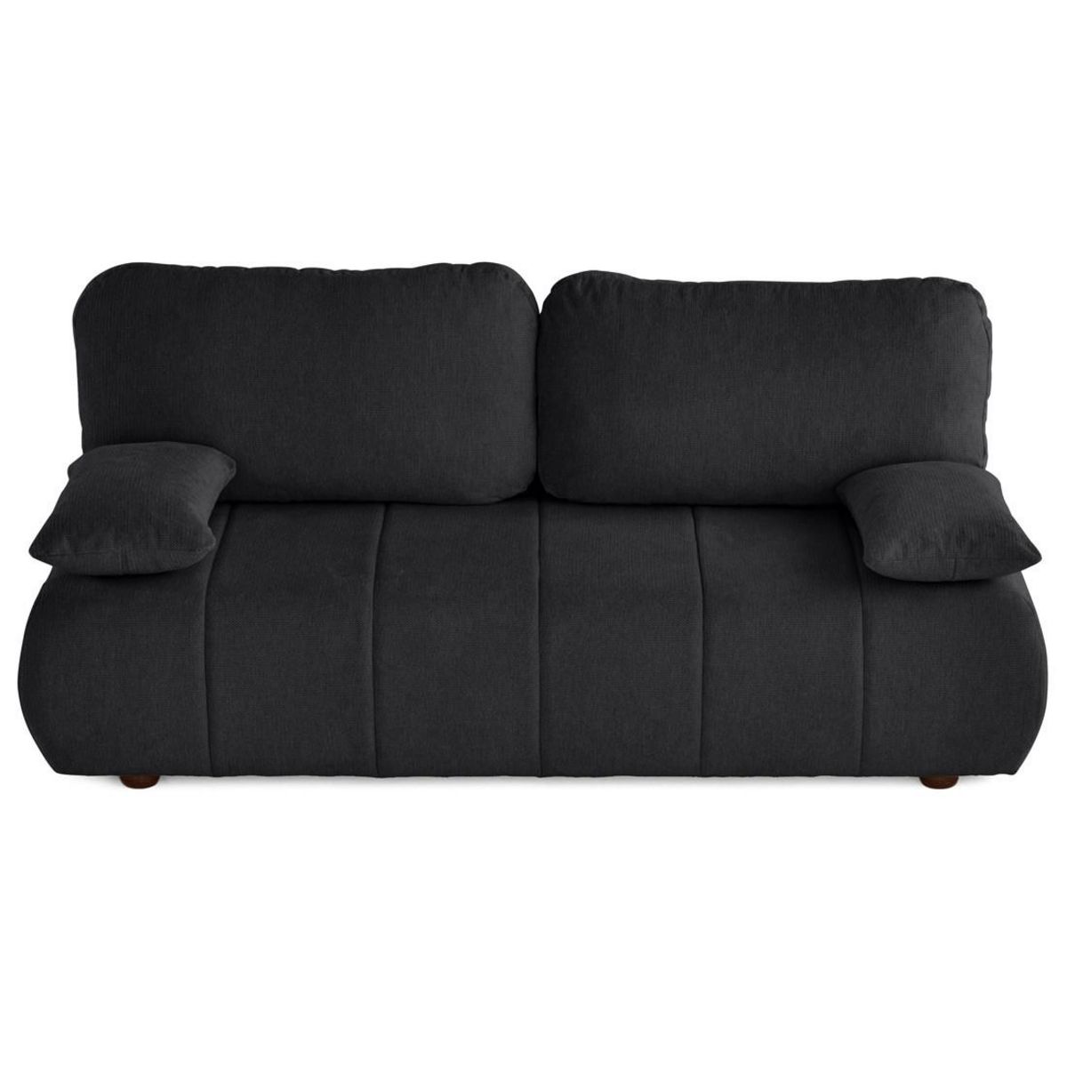 BEST MOBILIER Harper - canapé 3 places convertible avec coffre en tissu texturé