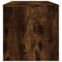 Voir la diapositive 5 : VIDAXL Meuble TV Chene fume 100x40x40 cm Bois d'ingenierie