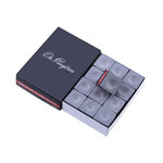 Paris Prix Lot de 12 Craies de Billard  Faugères  2cm Gris