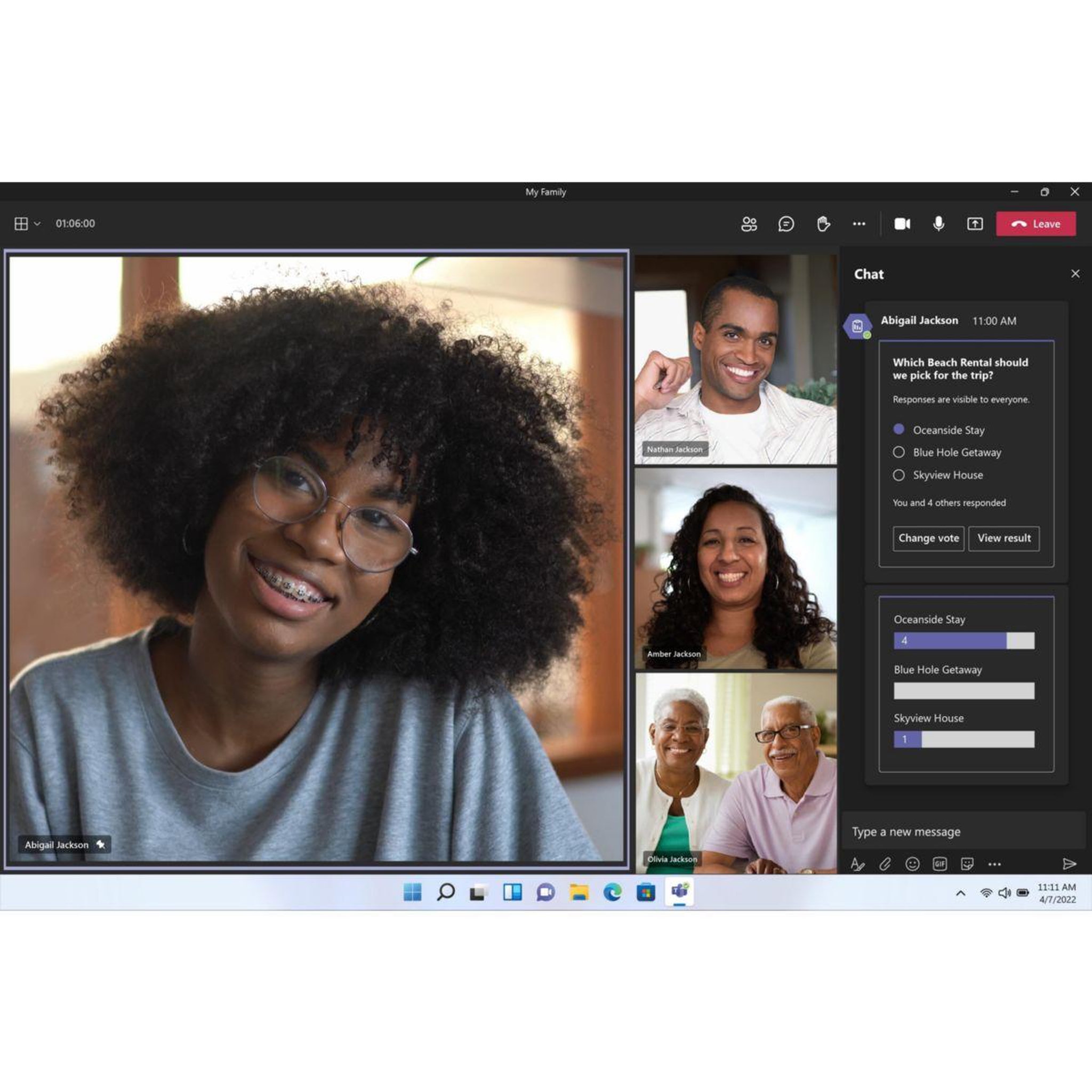 Voir la diapositive 4 : MICROSOFT Logiciel de bureautique Windows 11 Famille USB