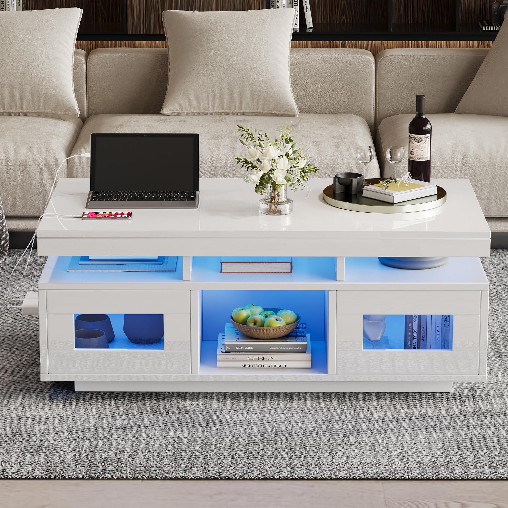 Voir la diapositive 4 : MERAX Table basse