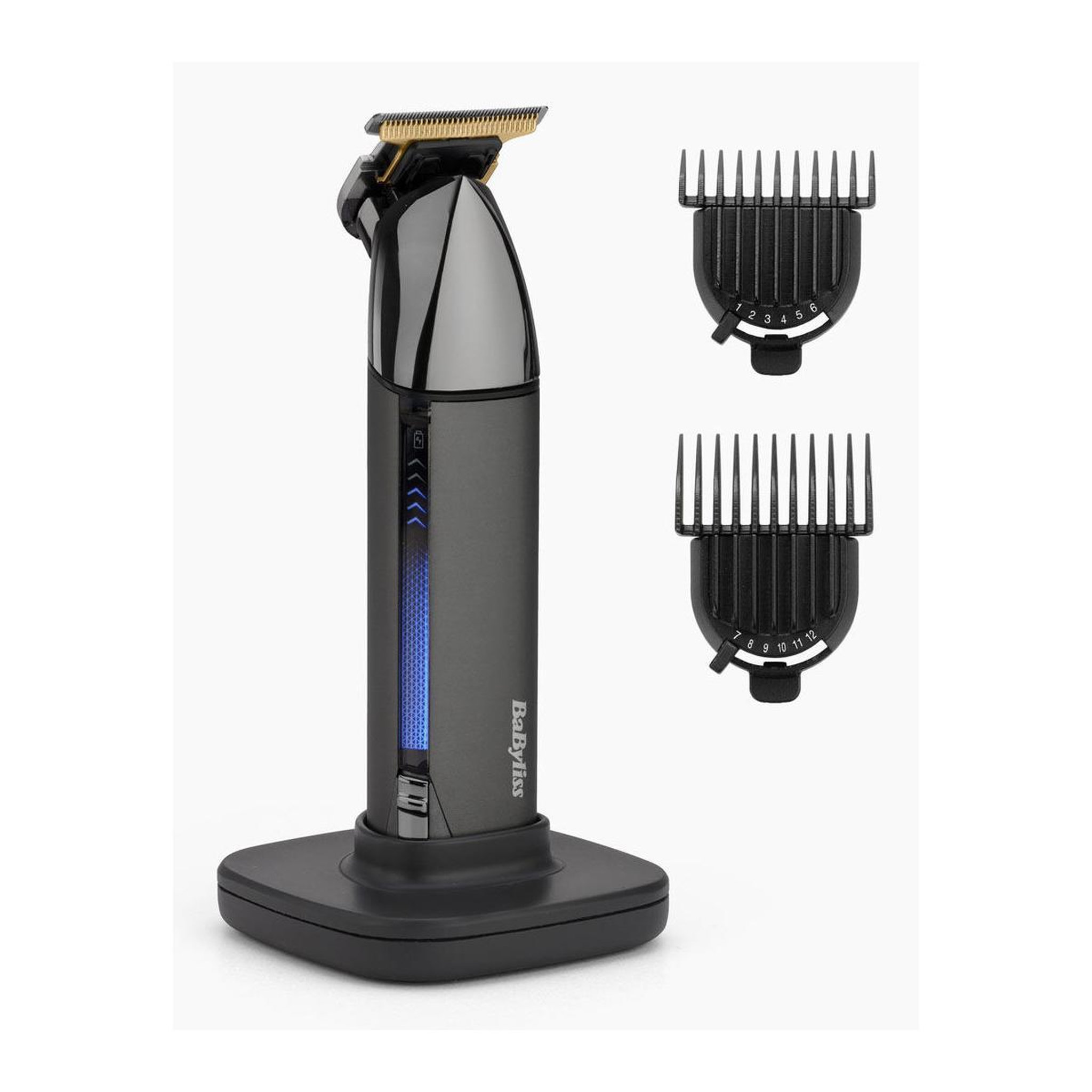 Voir la diapositive 3 : BABYLISS Babyliss super-x metal t991e tondeuse à barbe batterie 12 1,2 cm mouillé & sec noir