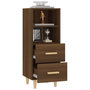 Voir la diapositive 5 : VIDAXL Buffet Chene marron 34,5x34x90 cm Bois d'ingenierie