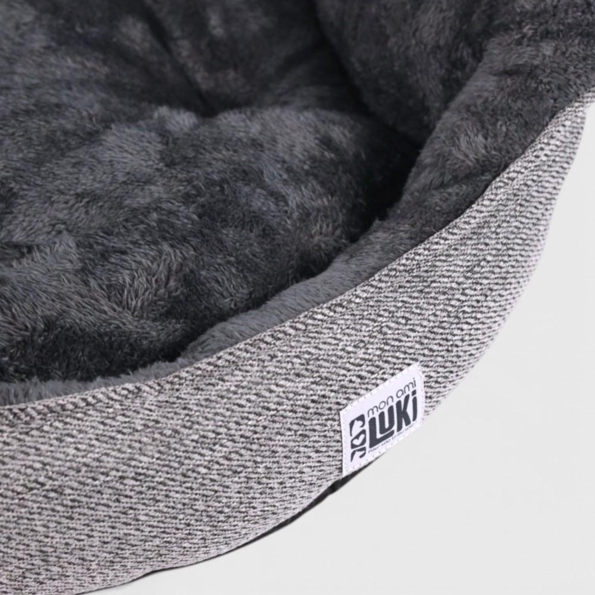Voir la diapositive 4 : MON AMI LUKI Panier rond - anti-derapant pour chien