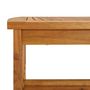 Voir la diapositive 5 : VIDAXL Table basse 102x50x43 cm Bois d'acacia solide