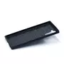 amahousse Coque noire souple Galaxy Note 10 effet carbone brossé