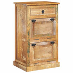 VIDAXL Armoire a chaussures 4 couches avec tiroir Bois de recuperation