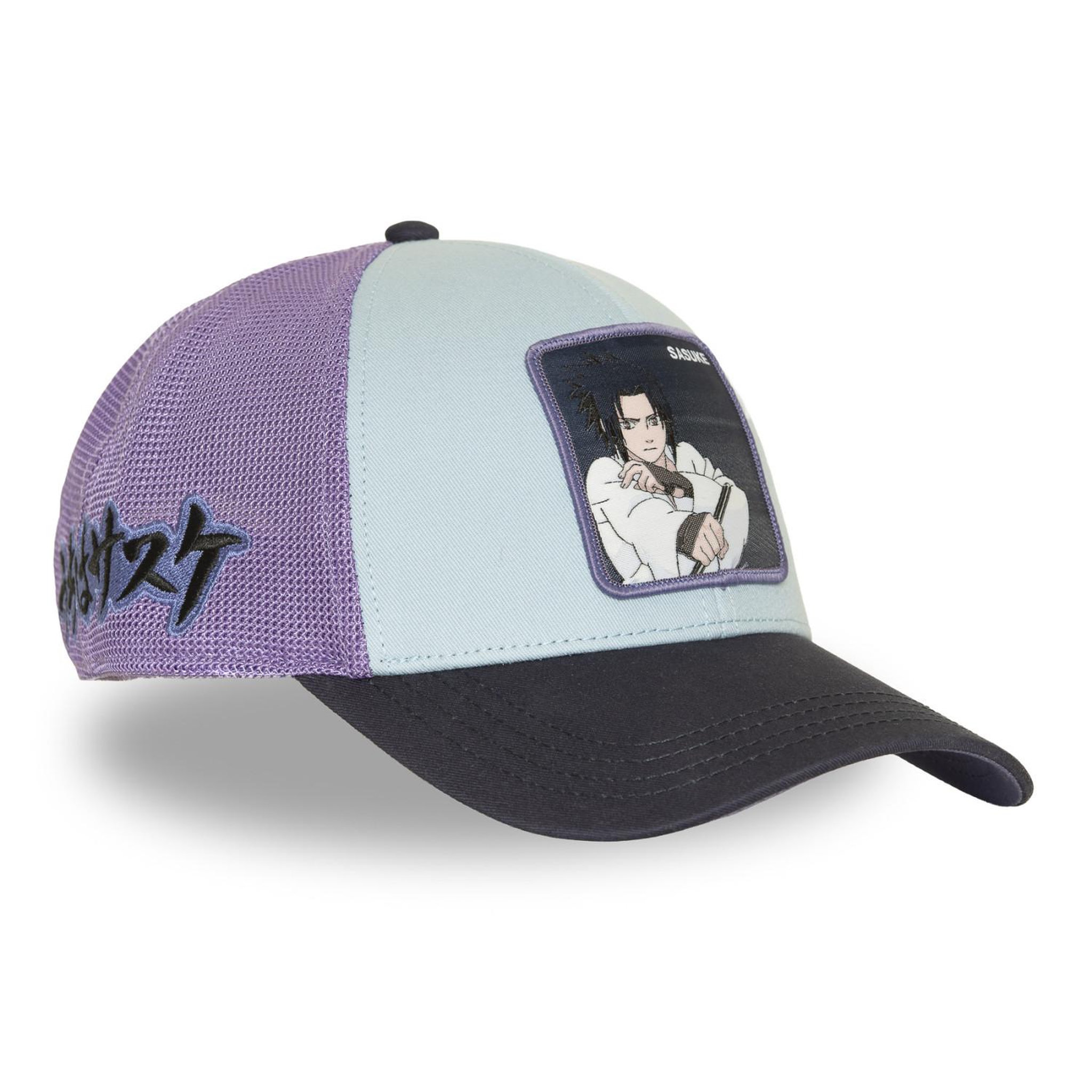 Voir la diapositive 4 : CAPSLAB Casquette baseball premium avec filet naruto shippuden sasuke
