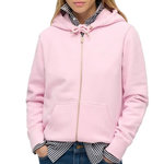 SUPERDRY Sweat Rose Femme Superdry Essential Logo Ziphood Hb. Coloris disponibles : Rose
