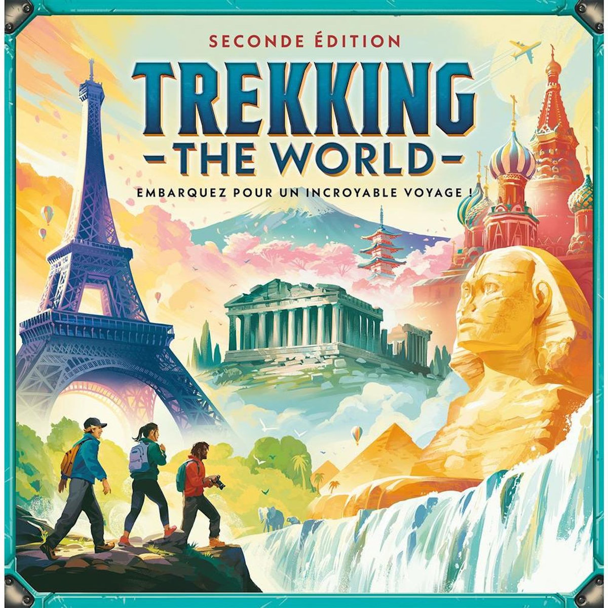 Asmodee Jeu de stratégie Asmodee Trekking the World