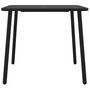 Voir la diapositive 3 : VIDAXL Table de jardin anthracite 80x80x71 cm acier