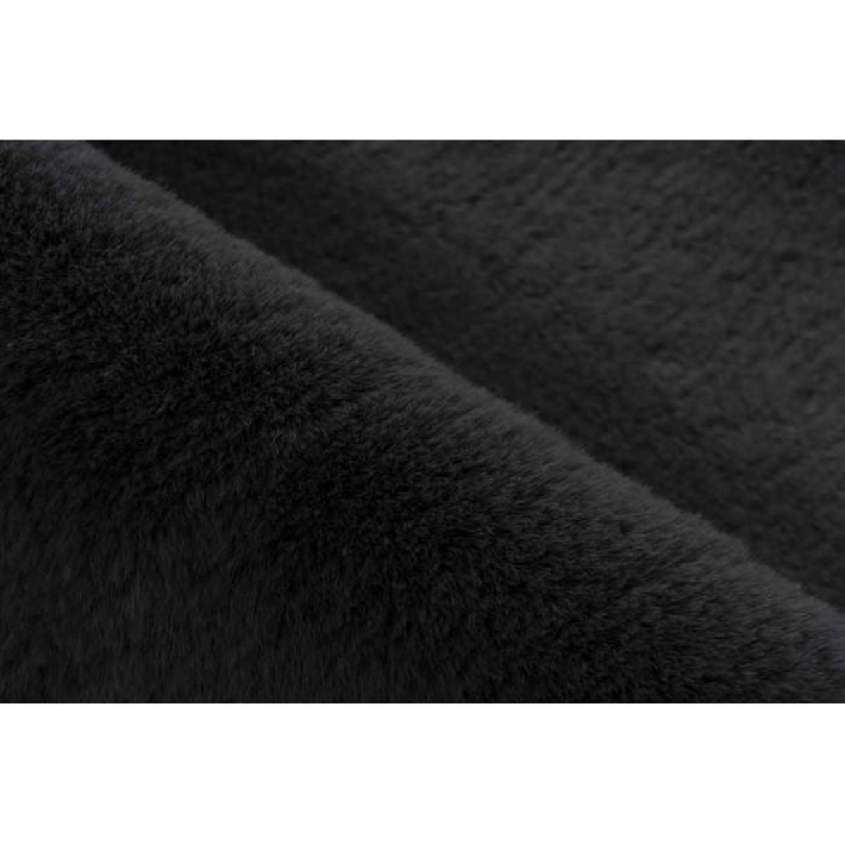 Paris Prix Tapis de Bain Fait à la Main  Rabbit  Gris Foncé