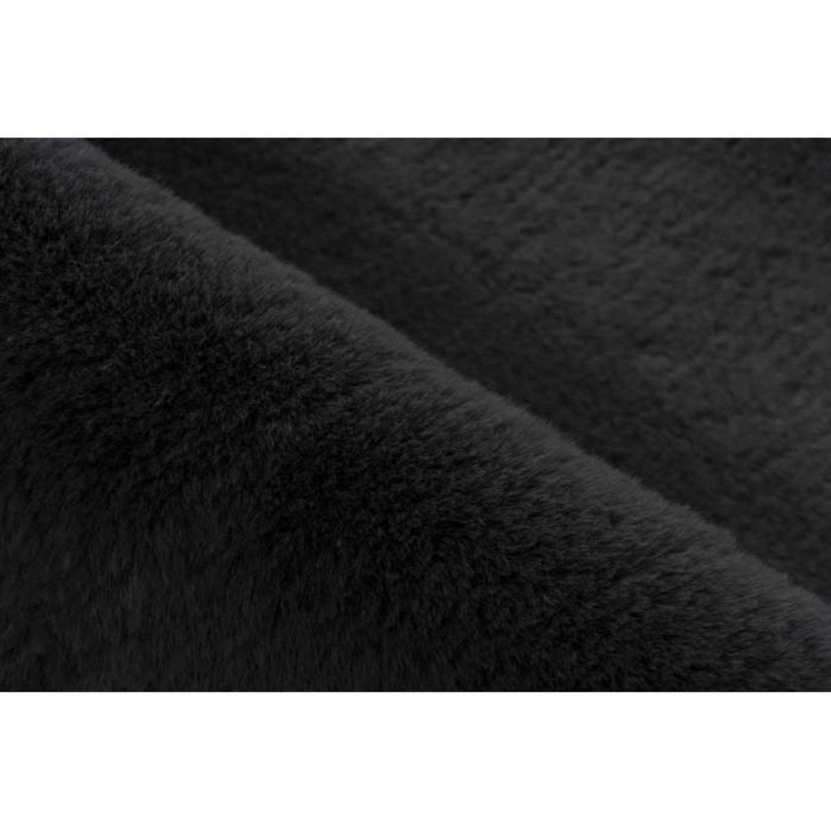 Paris Prix Tapis de Bain Fait à la Main  Rabbit  Gris Foncé