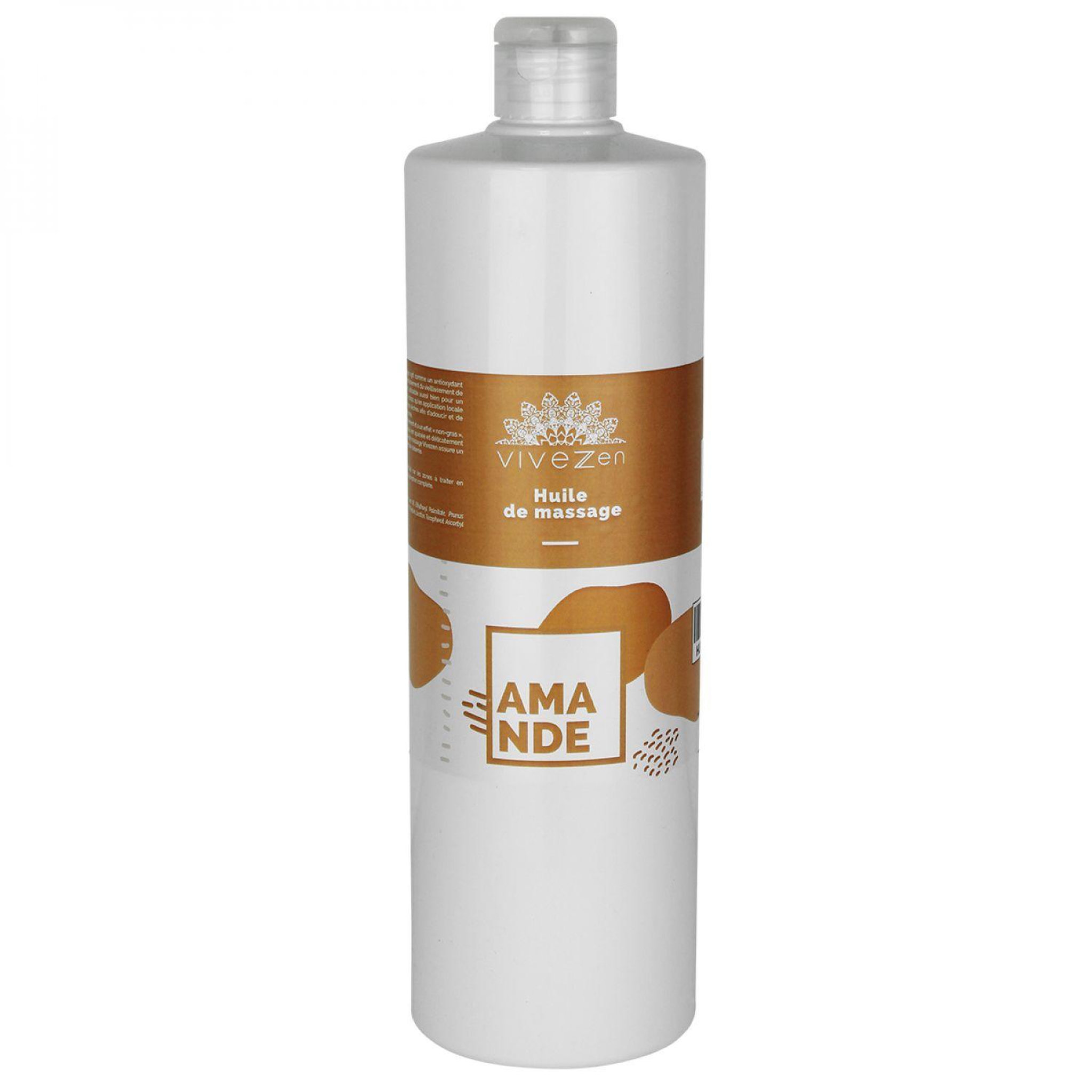VIVEZEN Huile de massage, modelage, 1L - Amande douce