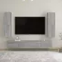 VIDAXL Meubles TV muraux 2 pcs Sonoma gris 30,5x30x110 cm