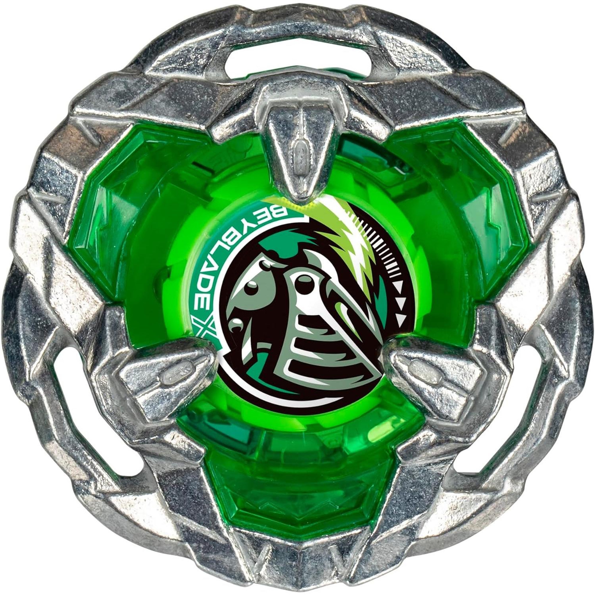Voir la diapositive 4 : HASBRO Toupie de combat Hasbro Helm Knight 3-80N verte