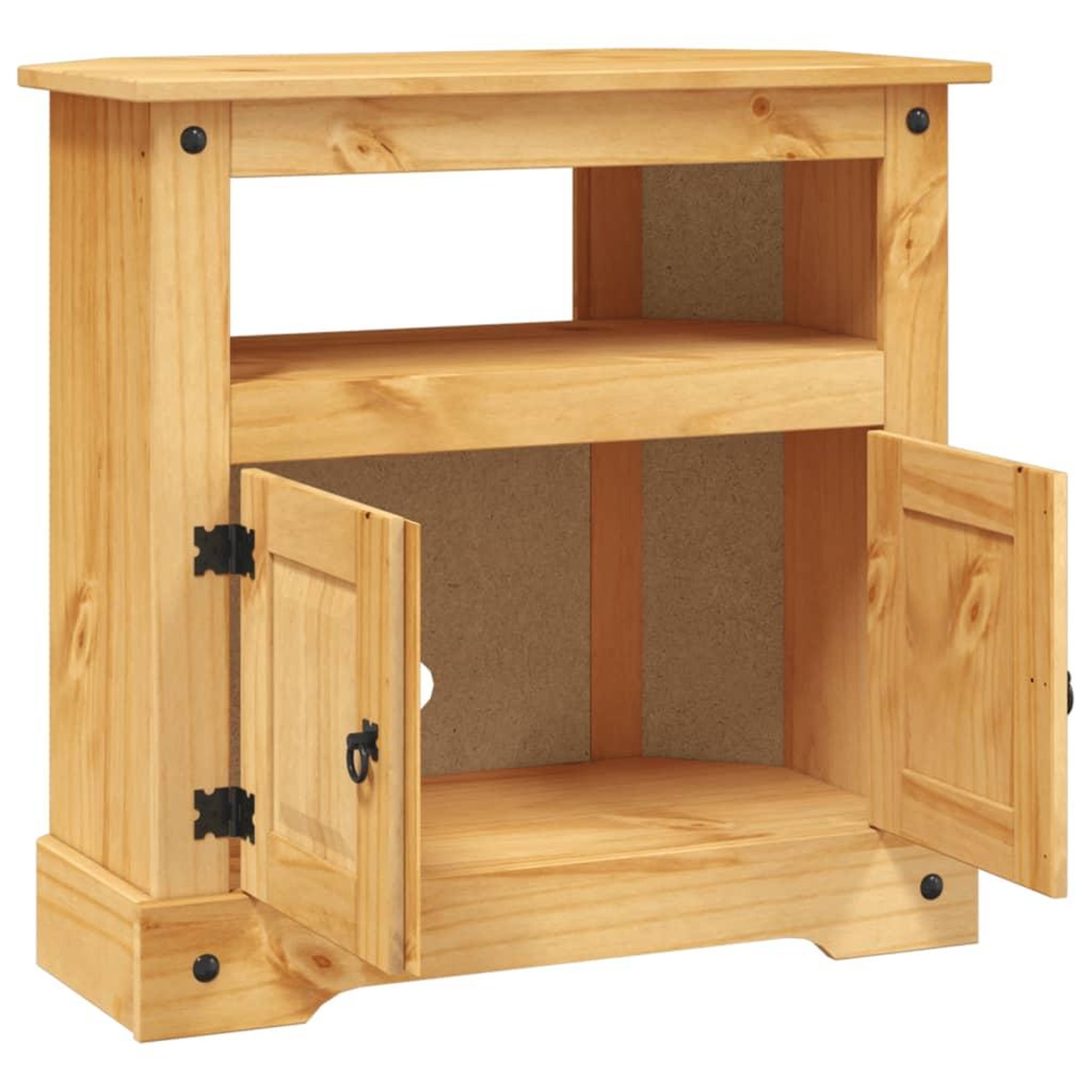 Voir la diapositive 4 : VIDAXL Table console Gamme  Pin mexicain 80x43x78 cm