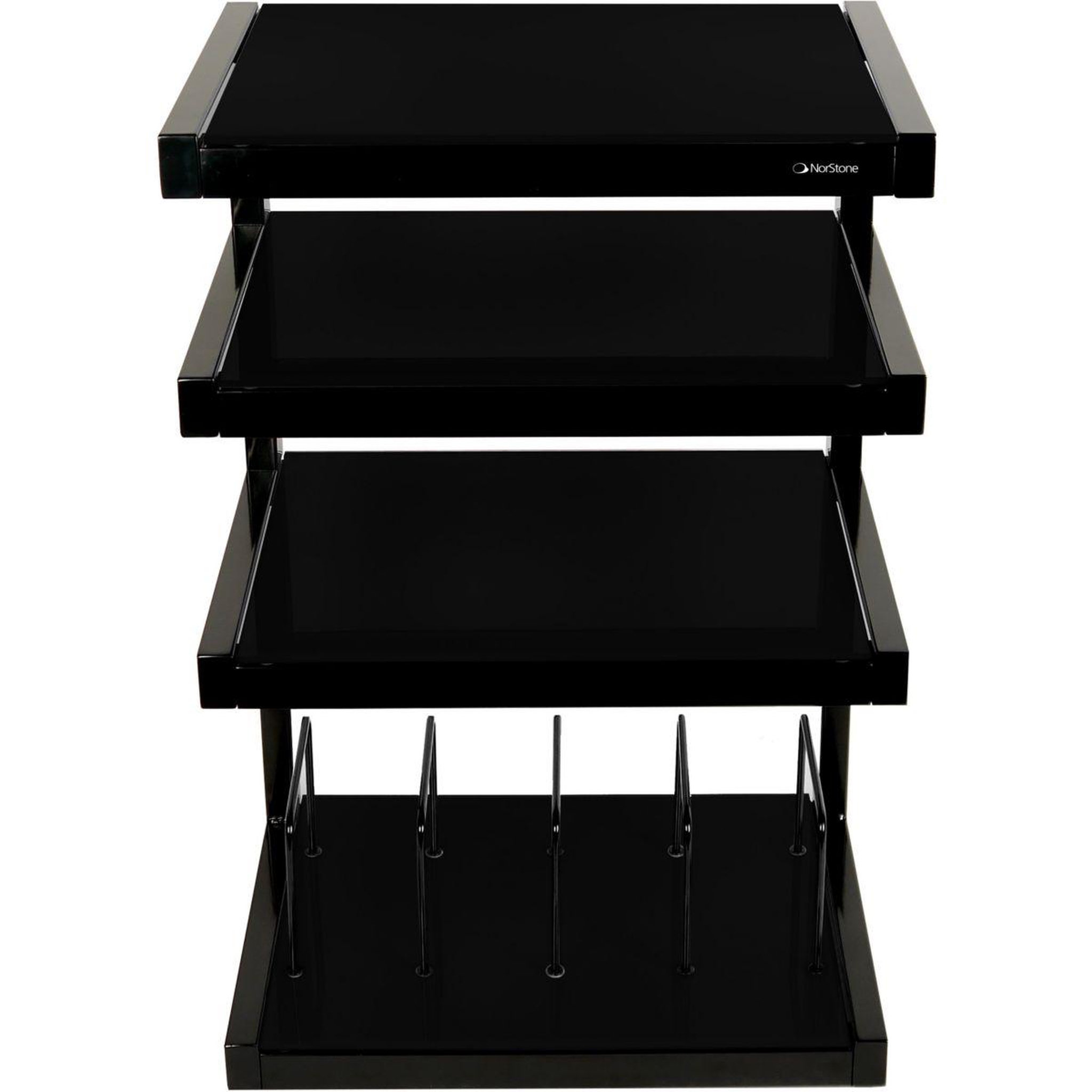 Voir la diapositive 2 : Norstone Meuble Hifi Esse vinyl - Noir