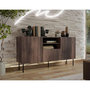 Voir la diapositive 4 : BEST MOBILIER Franco - buffet bas - effet bois - 2 portes, 2 niches et 1 tiroirs - 150 cm