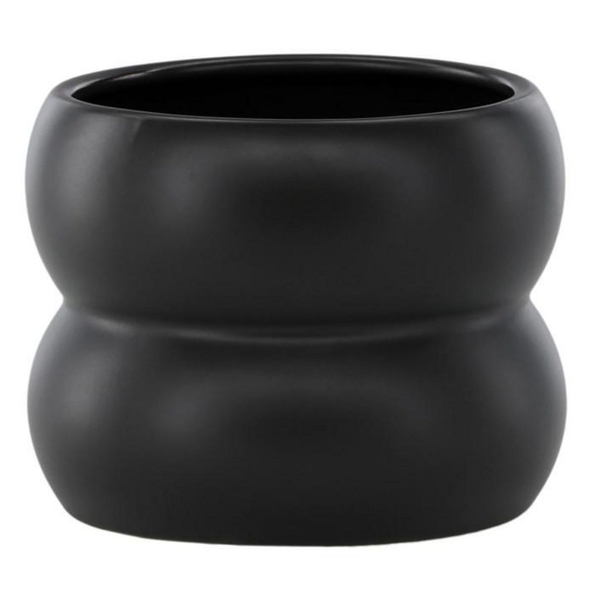 Paris Prix Pot Déco en Céramique  Dapne  16cm Noir