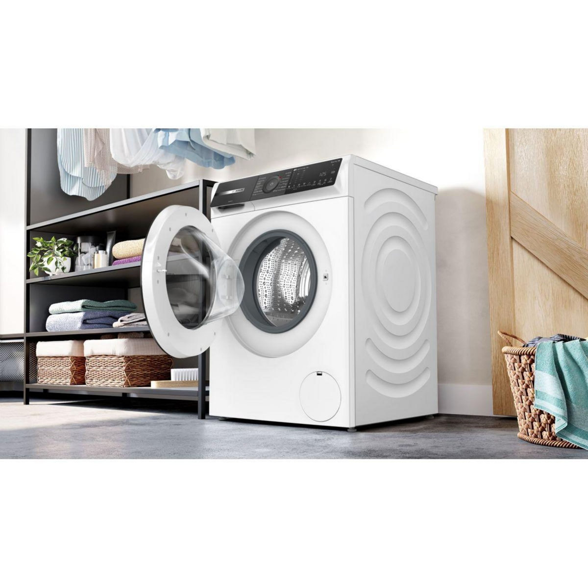 BOSCH Lave linge hublot WGH2440SFR, SERENITY, Antitaches, Iron Assist, Série 6
