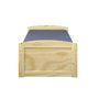 Voir la diapositive 3 : Lit gigogne 2 couchages 90x200 cm + 3 tiroirs ULLI