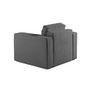 Voir la diapositive 3 : BEST MOBILIER Topaze - fauteuil - en tissu bouclette