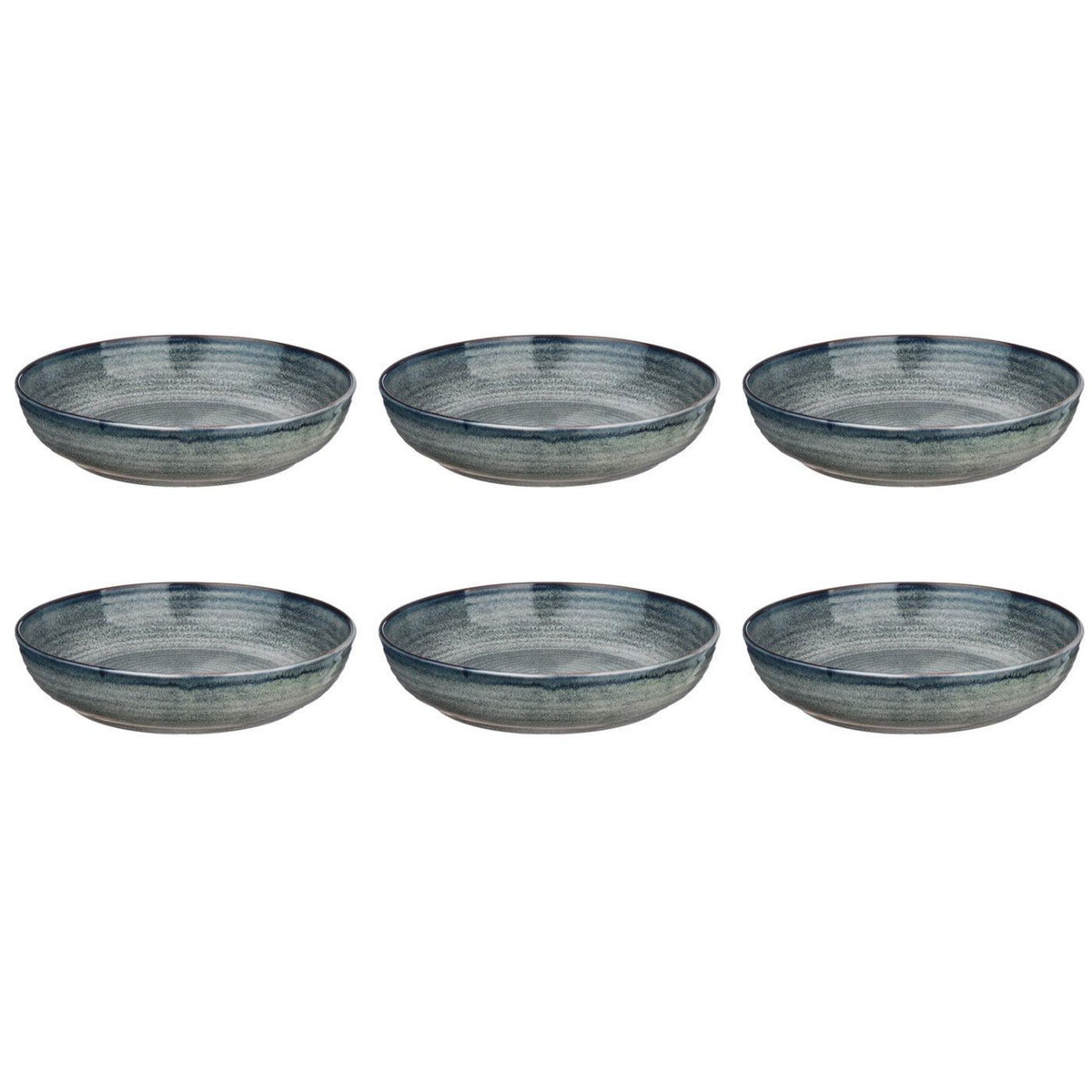 BJORN Assiette creuse ZEN Ø22,5cm - 6 pièces - Natural