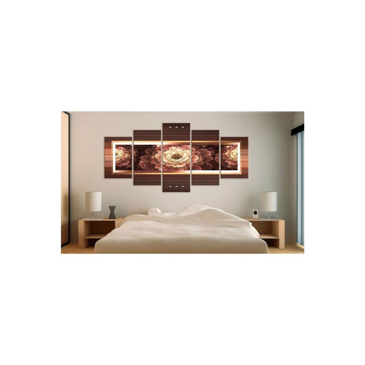 Paris Prix Tableau Imprimé  Gold Gerbera