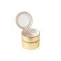 Voir la diapositive 3 : Paris Prix Boîte Ronde Pour Cosmétiques  Ericka  19cm Or
