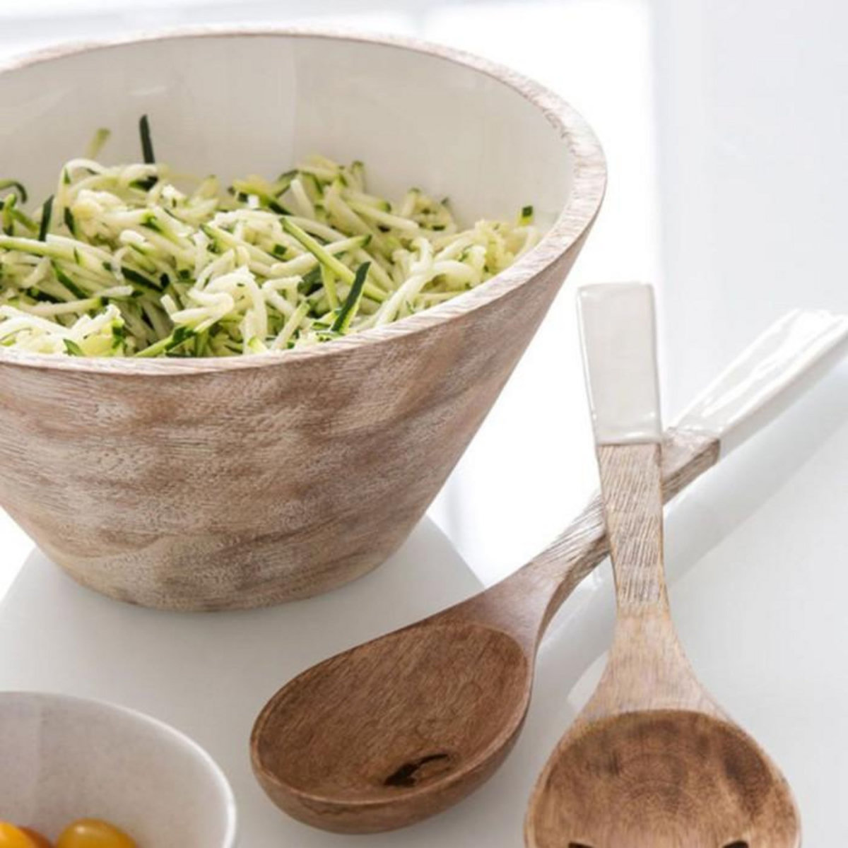 Paris Prix Saladier Déco en Bois  Manguier  30cm Naturel