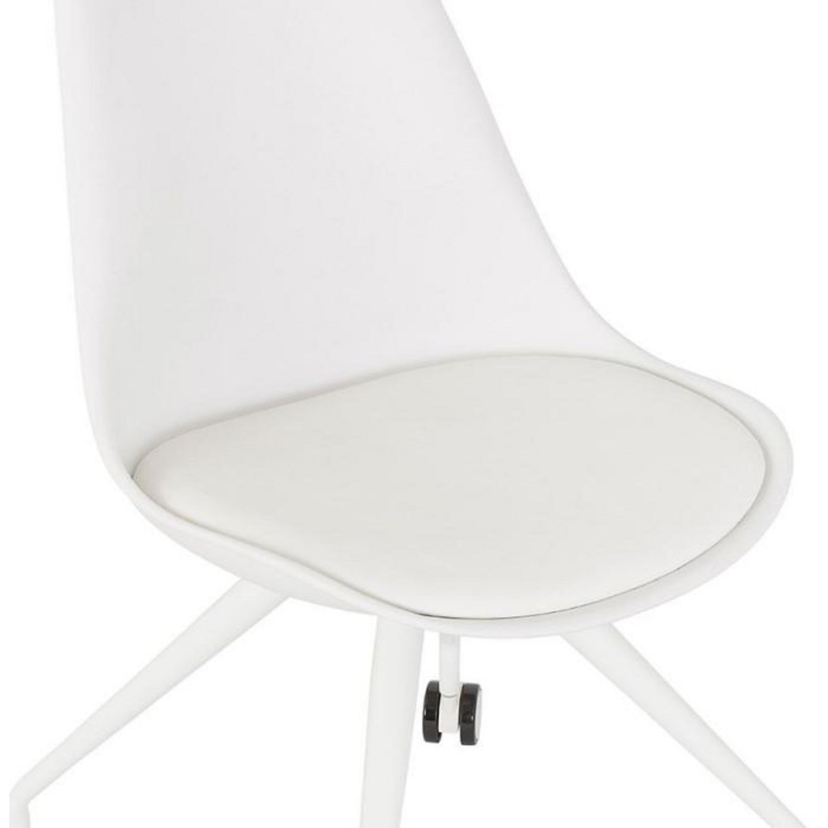 Paris Prix Chaise de Bureau Design  Laxina  92cm Blanc