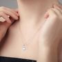 Voir la diapositive 2 : SC CRYSTAL Collier SC Crystal orné de Cristaux scintillants