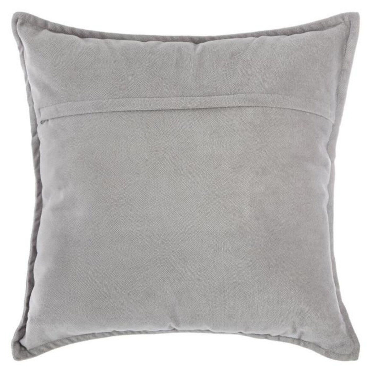 ATMOSPHERA Coussin Déhoussable  Lilou  45x45cm Gris Clair