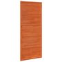 Voir la diapositive 2 : VIDAXL Porte de grange marron cire 90x208 cm bois massif de pin