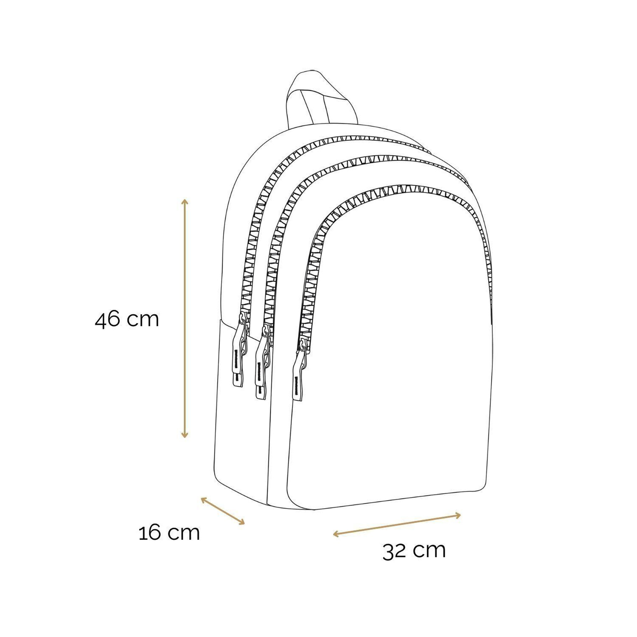 Voir la diapositive 5 : Bagtrotter BAGTROTTER Sac à dos 2 compartiments 46 cm Harry Potter Noir
