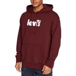 Levi's Sweat à capuche  Homme Levis Graphic Po. Coloris disponibles : Rouge