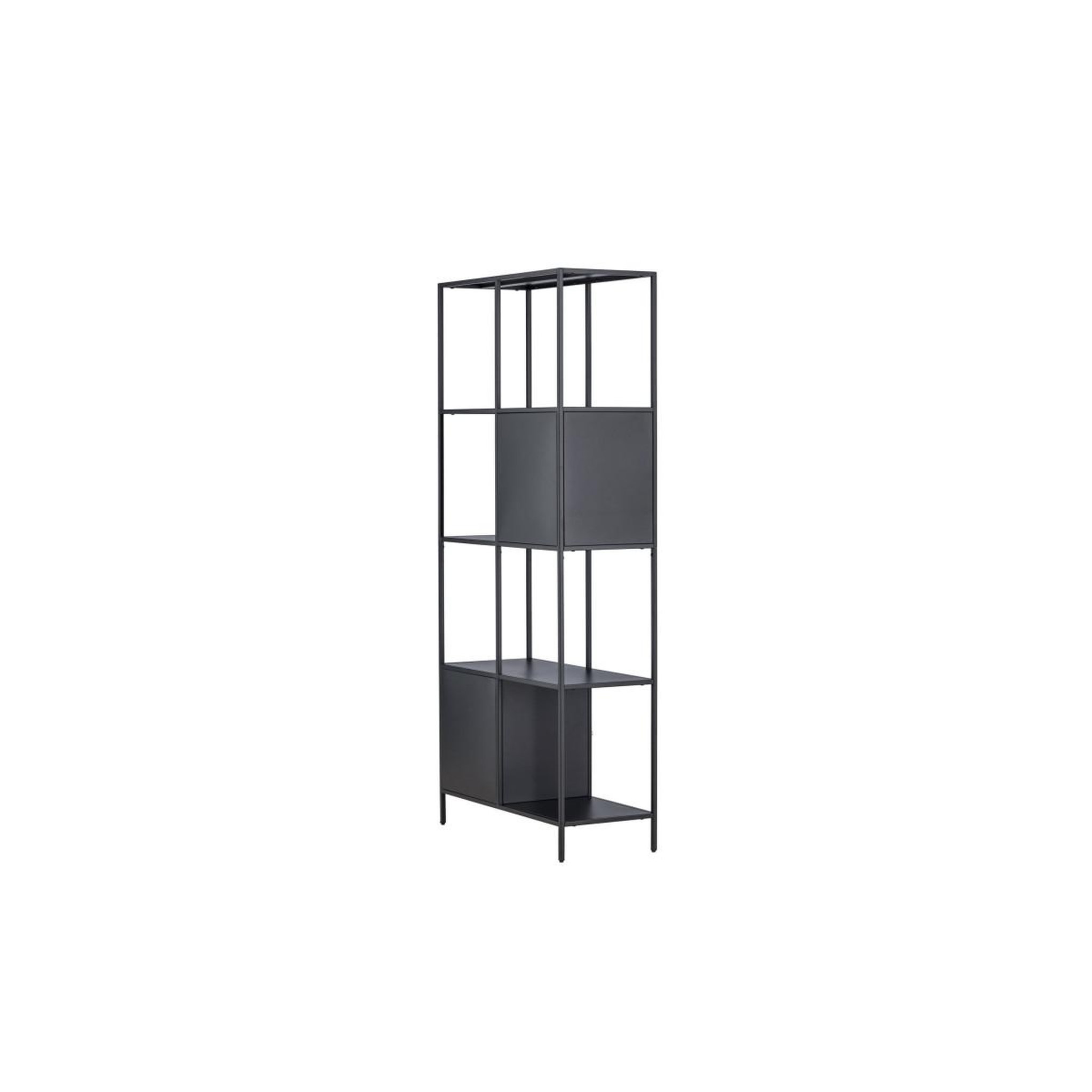 Voir la diapositive 3 : Paris Prix Étagère 4 niveaux en métal  porto seguro  180cm noir