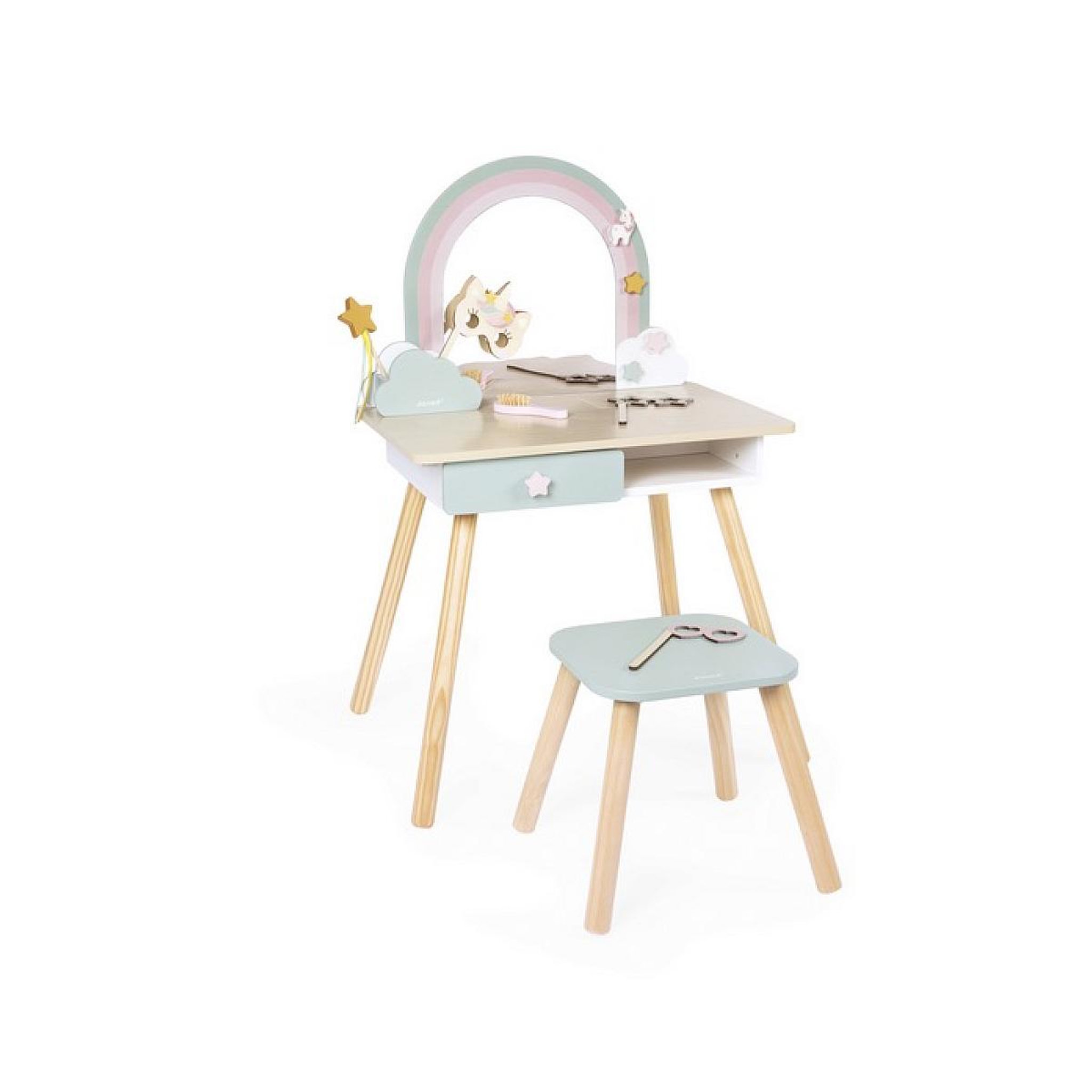 JANOD Licorne - coiffeuse pour enfant
