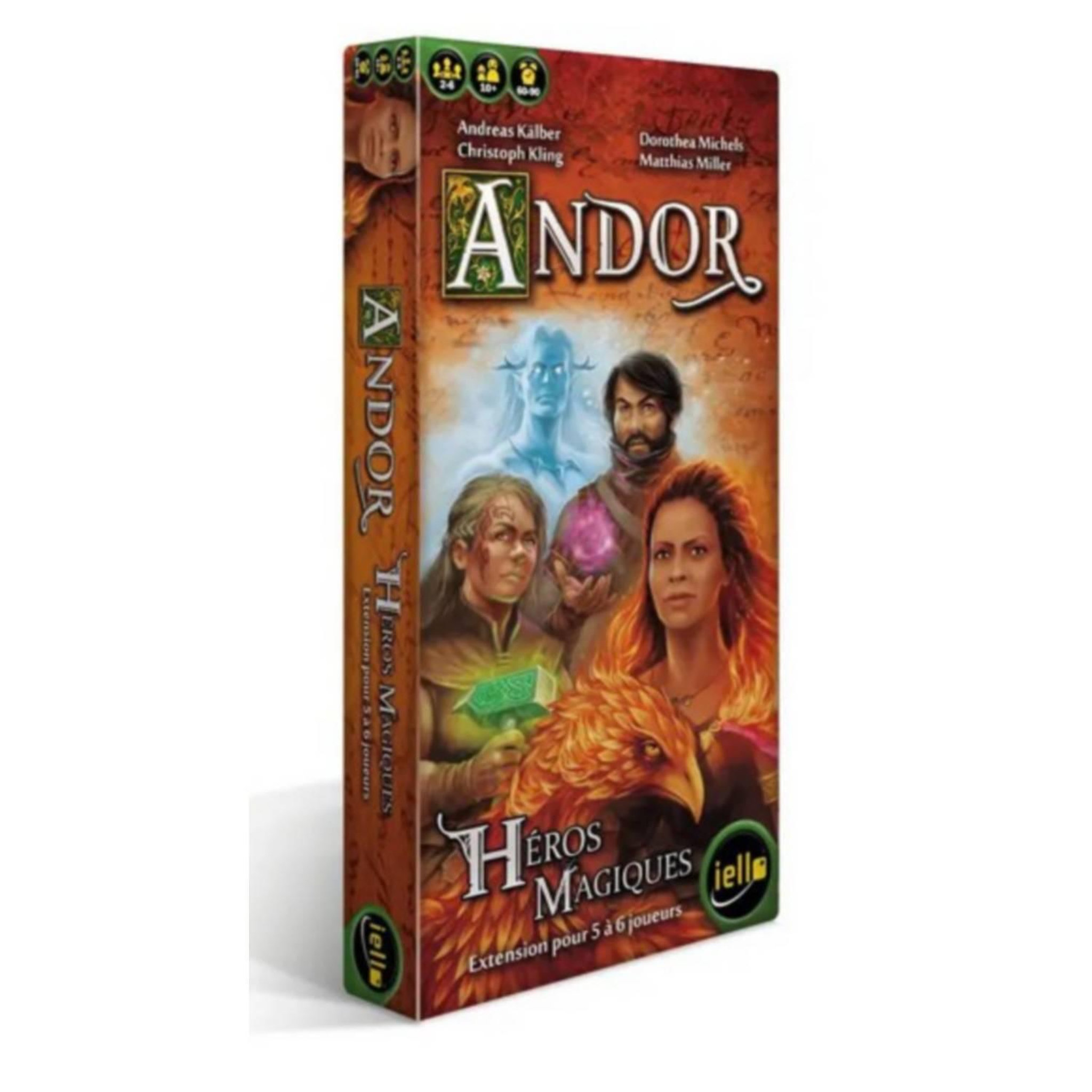 Iello Andor extension : héros magiques