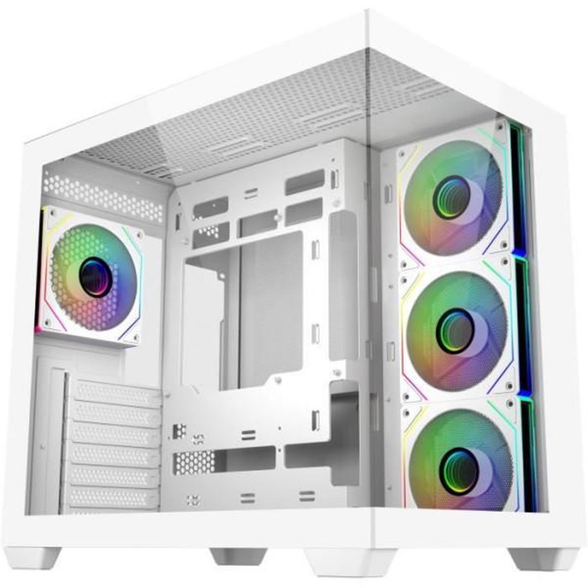 Cooler Master COOLER MASTER - Elite 681 White - Boîtier PC - Moyen-tour