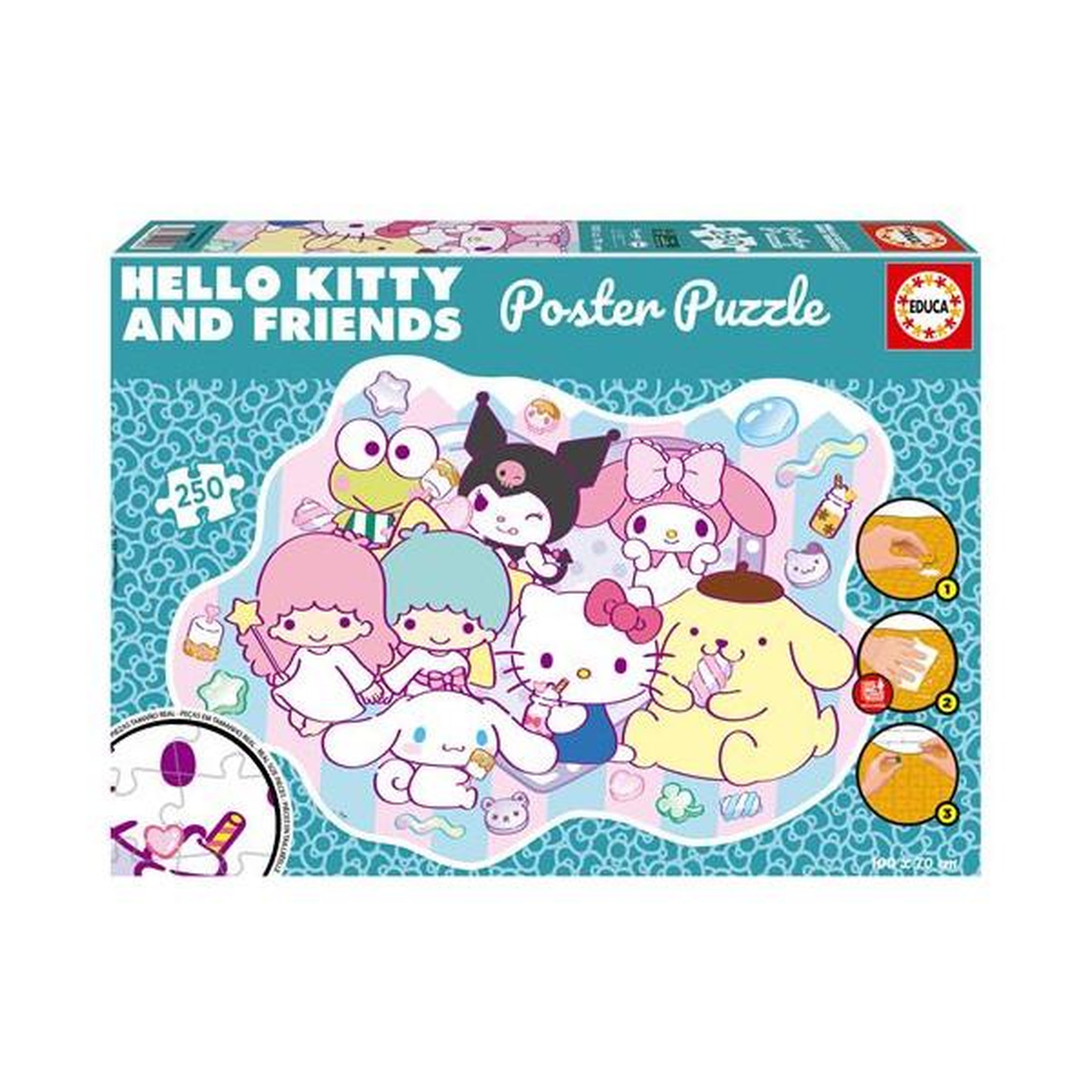 EDUCA Puzzle 250 pièces Educa Hello Kitty and Friends
