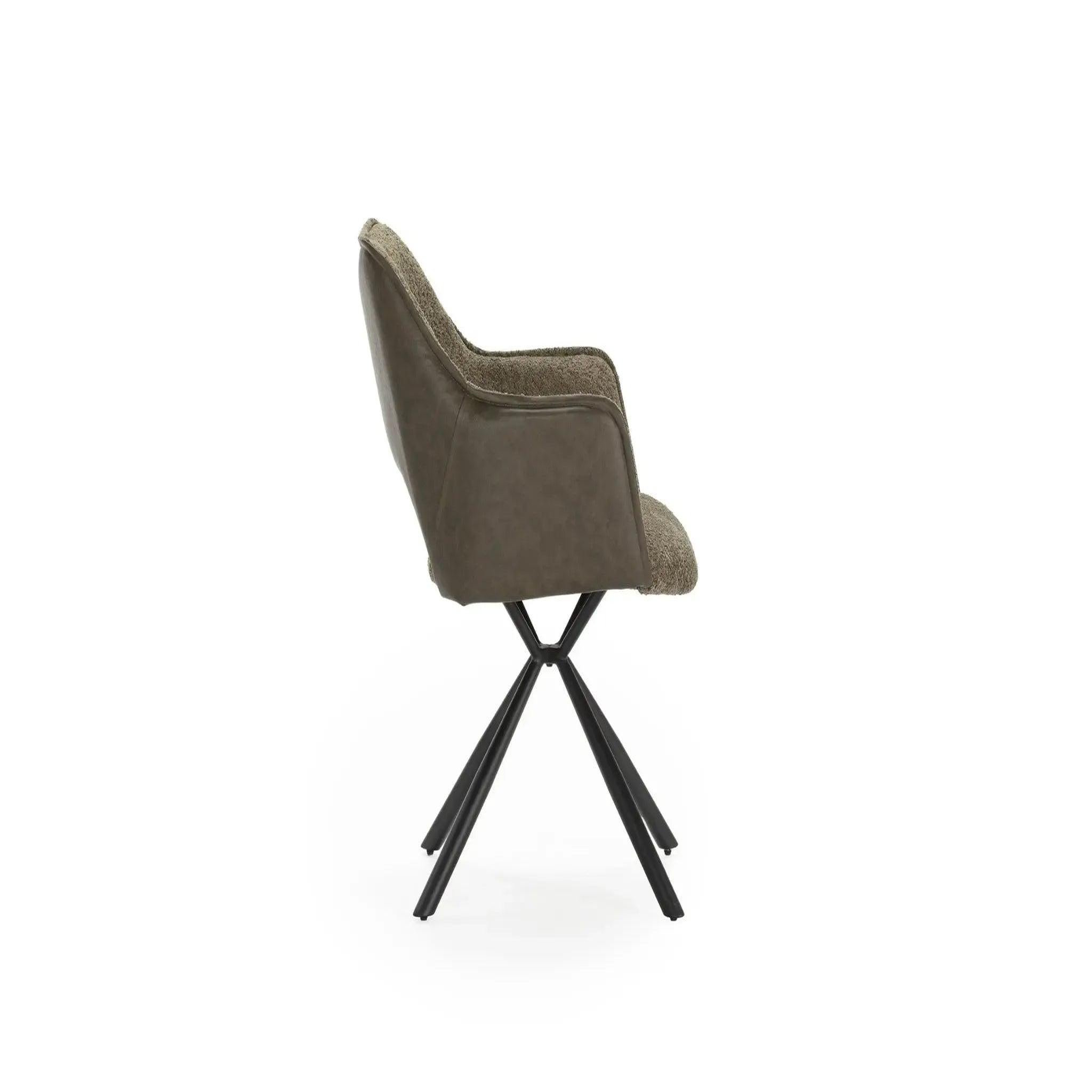 Voir la diapositive 6 : CASANOVA PARIS Olya - lot de 2 chaises pieds en métal noir