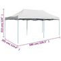 Voir la diapositive 6 : VIDAXL Tente de reception pliable professionnelle 3x6 m Acier Blanc