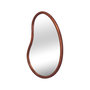 Voir la diapositive 4 : SWEEEK Miroir organique en bois de sapin 65cm épaisseur 3cm idéal entrée, chambre ou salle de bain