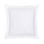 Voir la diapositive 1 : Today Taie d'oreiller carrée à volant plat - 100% coton BIO