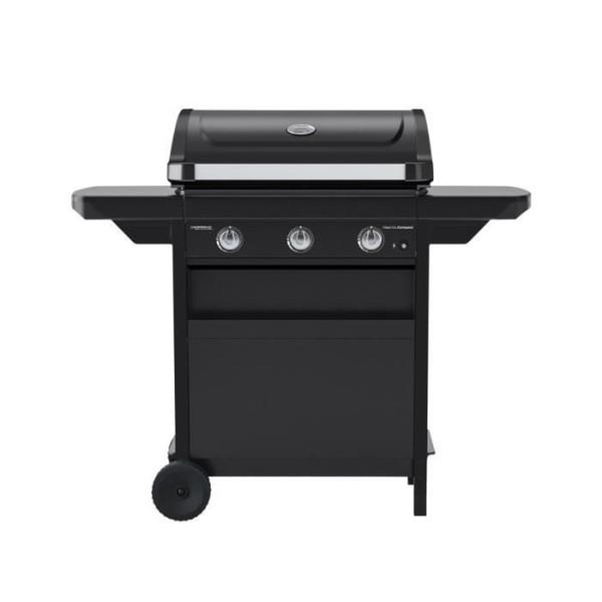 Voir la diapositive 2 : AAAAA CAMPING GAZ - Barbecue gaz CLASS 3L COMPACT 3 brûleurs en acier - Surface de cuisson 60x35 cm - L 124 x P 55 x H 109 cm