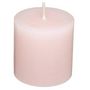 Voir la diapositive 2 : COMPTOIR DE LA BOUGIE Lot de 4 Bougies Votives  Rustic  4,5cm Rose Clair