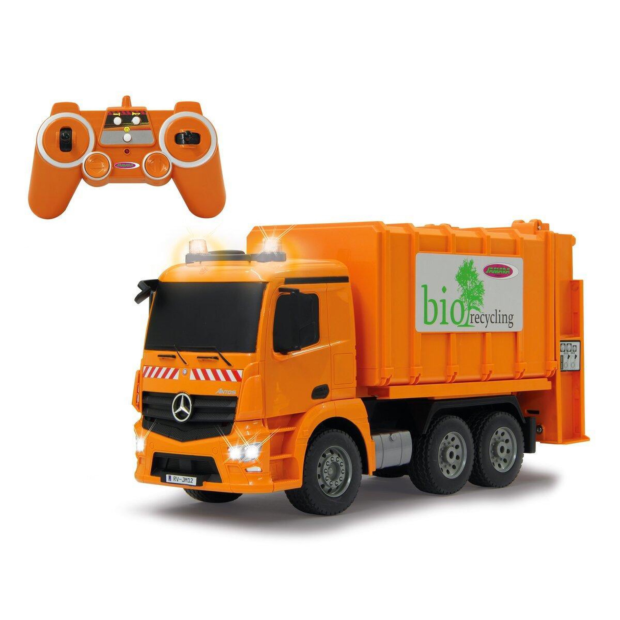 Jamara Mercedes-Benz Antos Camion à ordures 1:20 2,4GHz