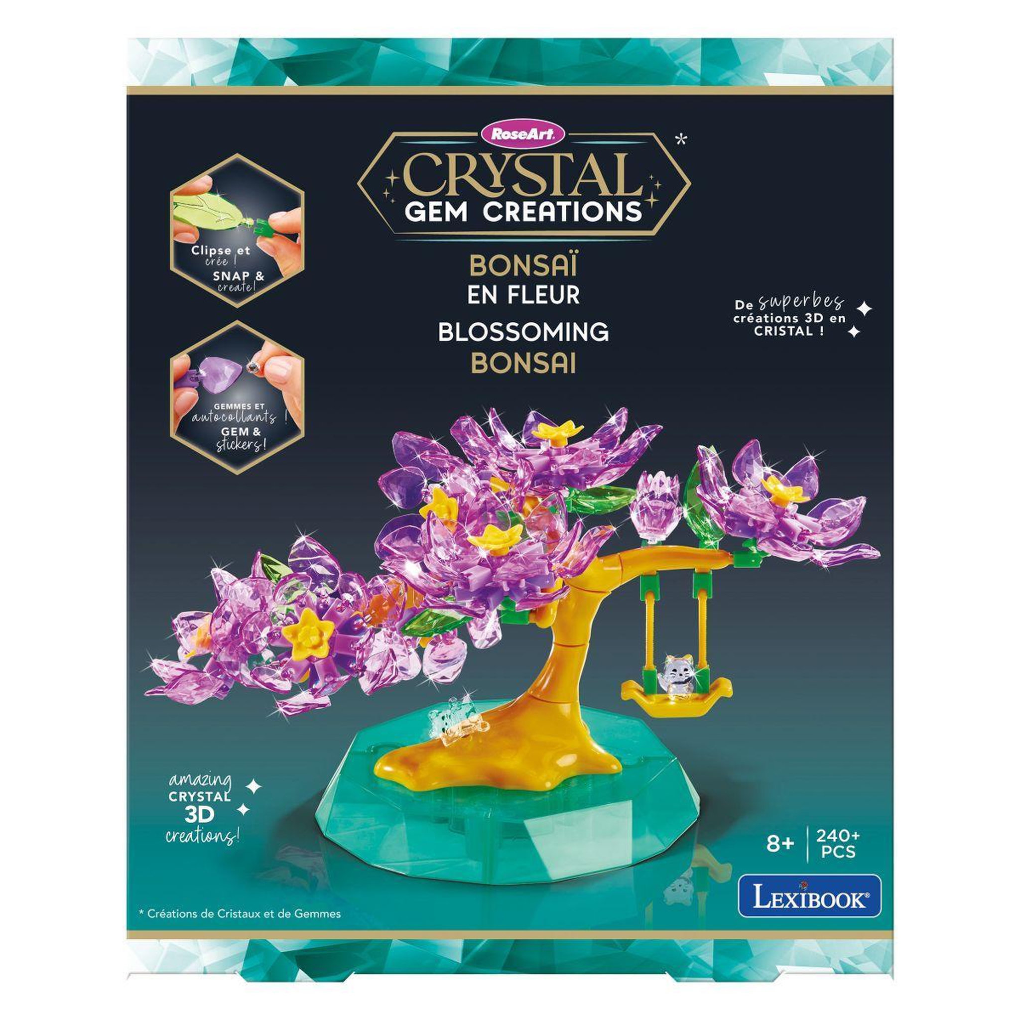 Voir la diapositive 6 : Lexibook Crystal Gem Bonsaï Florissant